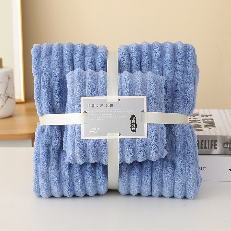HEssentia's tweet photo. 2in1 Bath towel set super soft highly absorbent quick drying coral velvet bath towel.
6000 https://t.co/D1jgTnzbLL