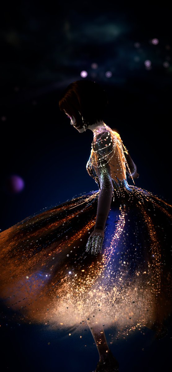 AftaBisma's tweet photo. ID: 2000026196

Inspired by the solar eclipse, this styling features a dark void centre symbolising the moon that covers bright gold-orange sun ☀️ casting its shadow on the earth, turning the day into night 

#StellarReflections #ShiningNikki5Years #ShiningNikki https://t.co/QslMv67s7V