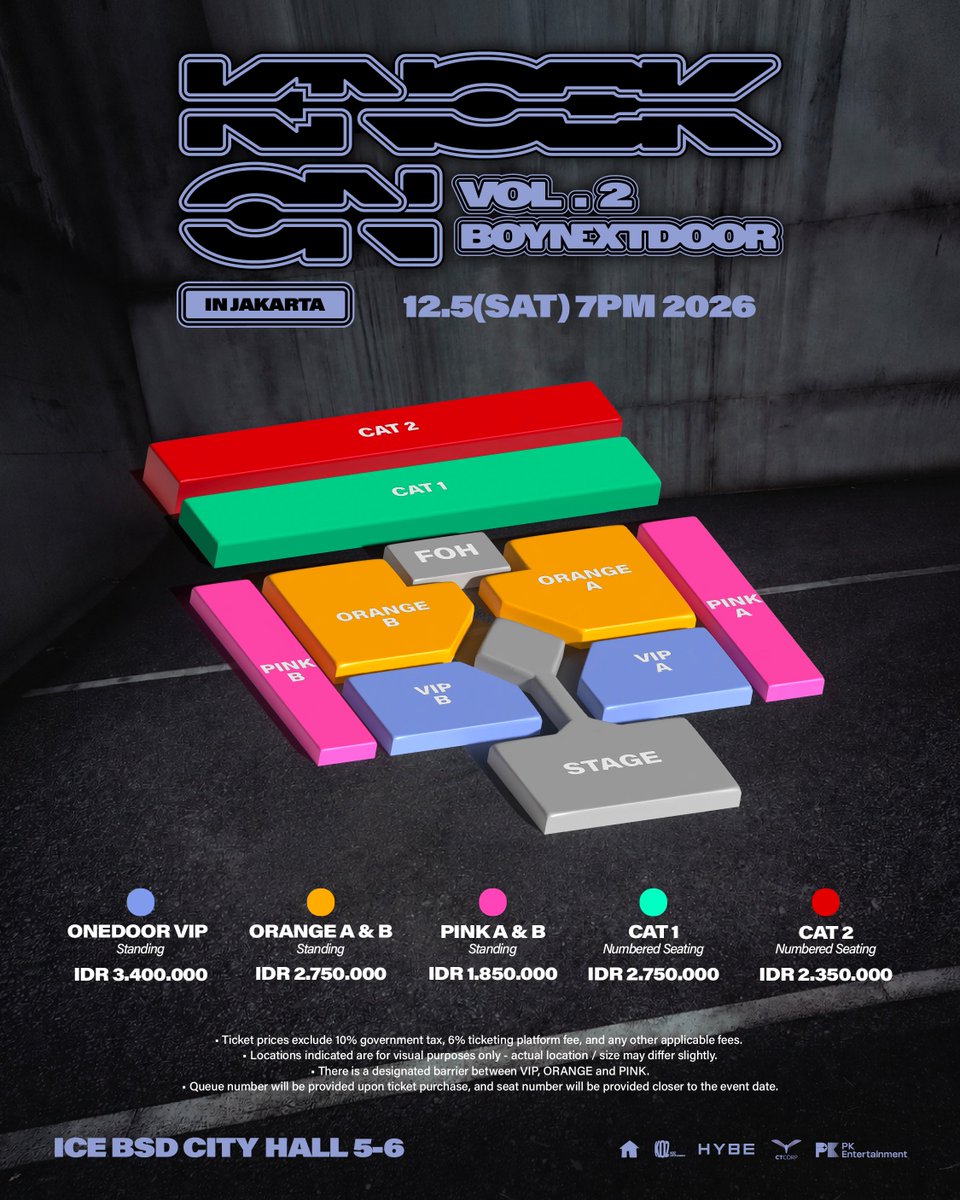 gimmeseatid's tweet photo. JASWAR TICKET BOY NEXT DOOR KNOCK ON VOL.2 IN JAKARTA

✅ Bookslot 35k/tix
✅ self payment &amp; data pribadi
✅ fee: 200k - 300k/tix payment after secured
✅ trusted, secured 250++🎟️
💌 book by wa in bio / ig https://t.co/412zh0uvJZ

🔖 wts jaswar boynextdoor onedoor jkt #zonauang https://t.co/q7FcNmGpLz