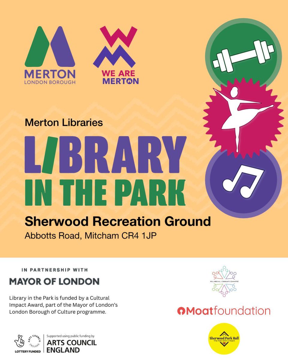Merton Libraries tweet media
