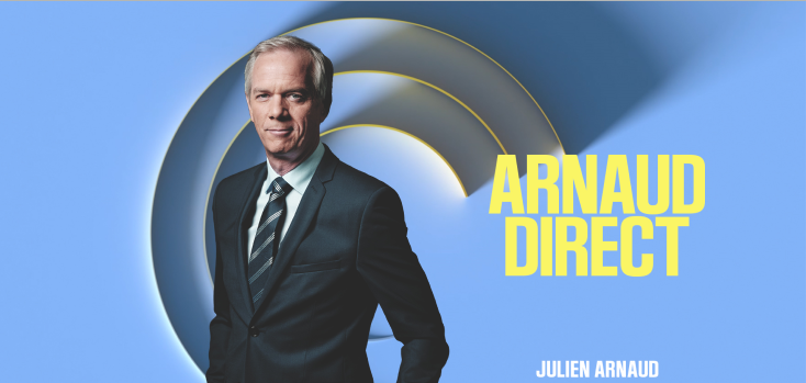 BFMTV_Inside's tweet photo. 📺#AUDIENCES – Jeudi 2 juillet 2026
🔴#ArnaudDirect sur @BFMTV (9h/11h52)
✅4ÈME CHAÎNE DE FRANCE
➡️9,6% PDA
➡️246 000 téléspectateurs en moyenne
➡️1,7 million de téléspectateurs en cumulé
Tsp 25/49 ans
🏆1ÈRE CHAÎNE DE FRANCE
➡️15,7% PDA https://t.co/GSsO0K4gpo