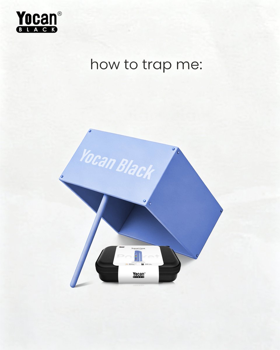 YocanBlack's tweet photo. Set the trap.
I'll walk in willingly.

#yocanblack #pocket #pockettravelkit https://t.co/omNlwS0yyD