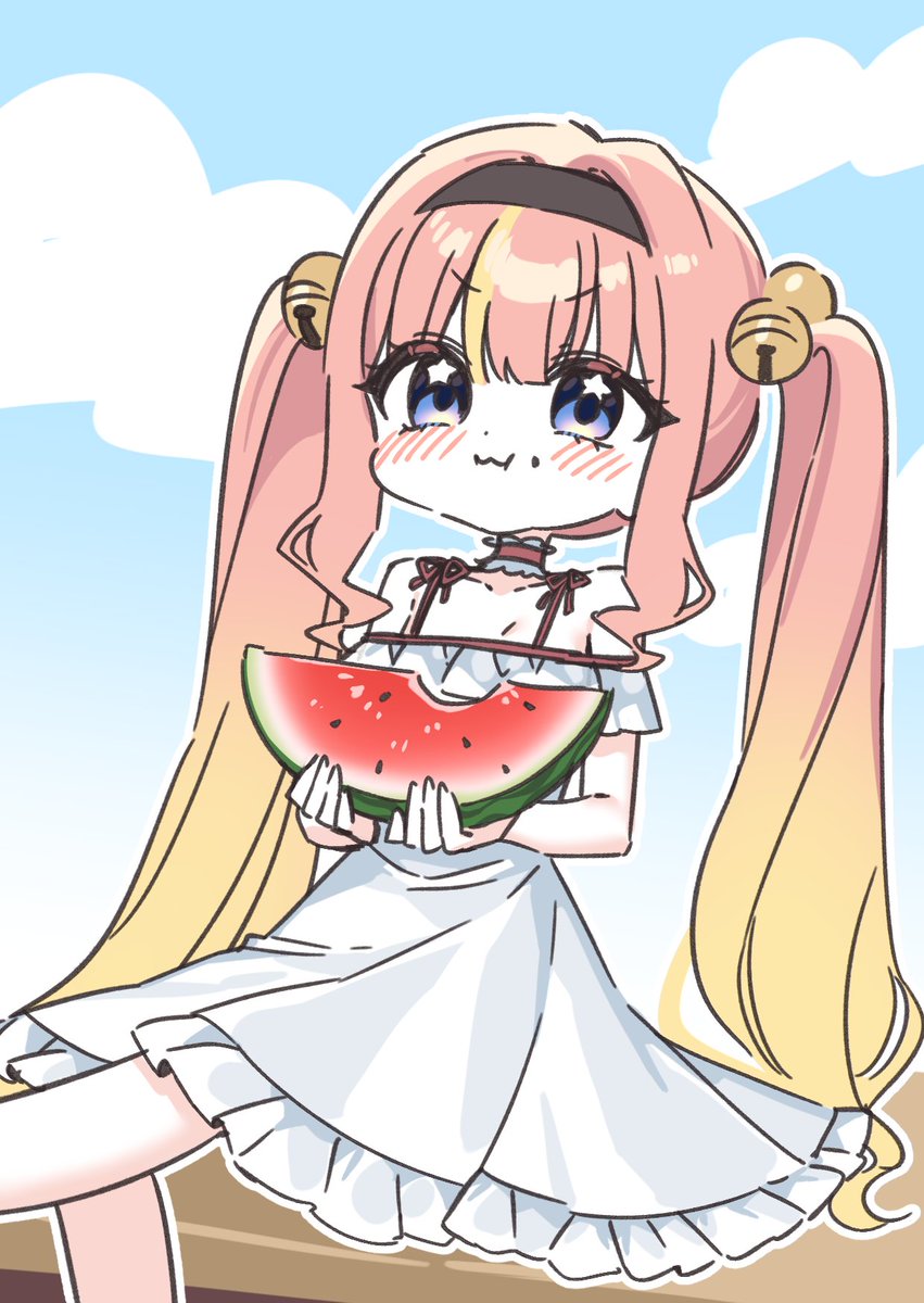 p_uuuuuding's tweet photo. #LEEE_ART
운 좋게 연속으로 당첨돼서 리이 신청했다 !
수박 옴뇸뇸 하는 리이 🍉🍉
올 해 당첨운은 다 쓴 것 같아 🫠
art by. @ SE0M0NG https://t.co/KubXasn8wo