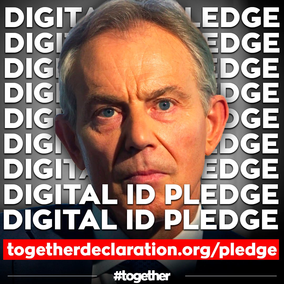 Togetherdec's tweet photo. Many things today can be done with a click, but The Pledge against Digital ID is not one of them

The physical signing process is part of the message

A similar pledge helped defeat Tony Blair’s ID cards in the 2000s - and was signed over 1 million times

Find out more: https://t.co/qq3tYoFDOt

#PledgeTogether
