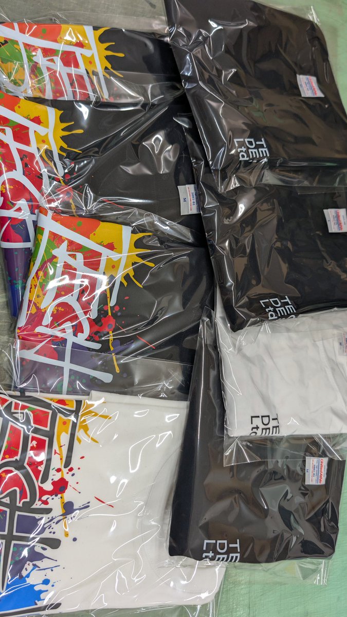 TECHDESIGN821's tweet photo. TECHDESIGN Tシャツ、前プリントバックプリント共に沢山出ております✨
本当に感謝でしかありません!お買い上げ頂いた方、注文頂いた選手の方々ありがとうございます😊
#TECHDESIGN
#オリジ���ルTシャツ https://t.co/JXlvyFEWqR