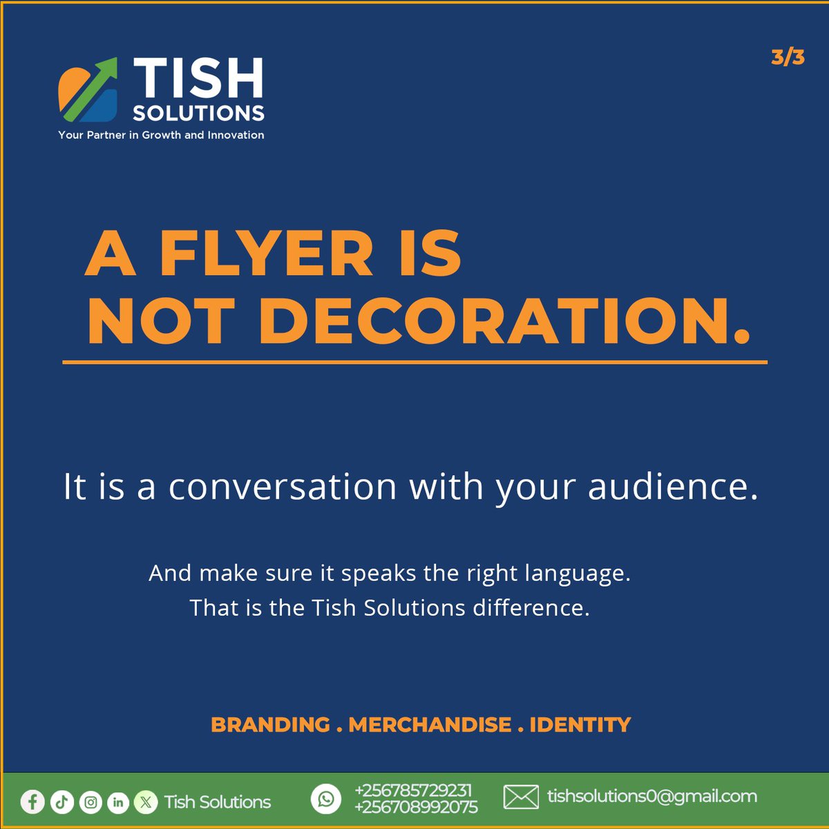 Tish_Solutions's tweet photo. Before we design anything, we ask: what story does this need to tell? That question changes everything. — Tish Solutions

#Branding #TishSolutions #DesignThinking #MarketingAfrica https://t.co/Uj38ukJQcl