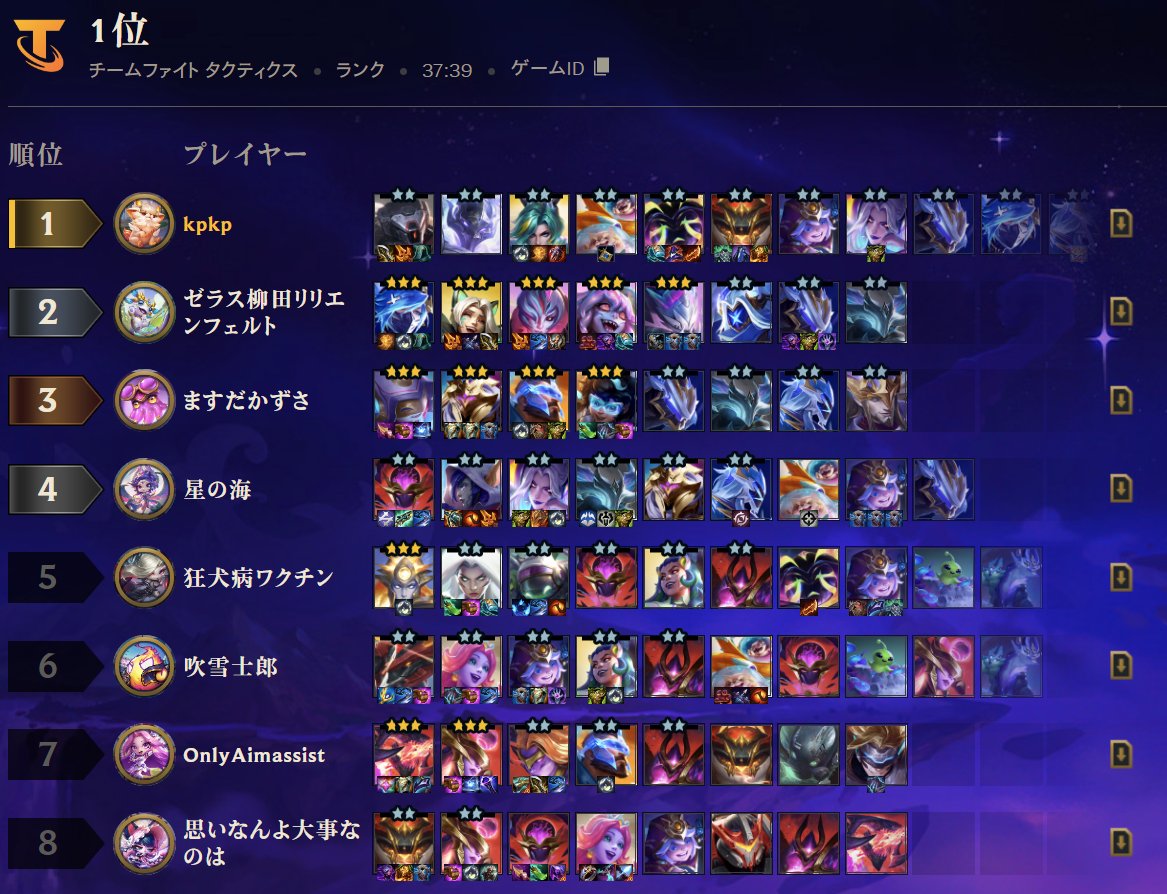 KakiPp4's tweet photo. 2-1で想定内の意外性のテーブルに載ってないタクティシャンの王冠が来て優勝した👑
想定外の意外性ってこと……？ https://t.co/F8XDlD9JSa