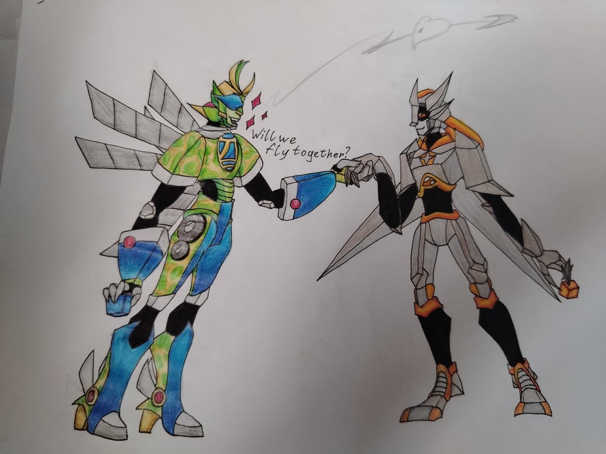 123Darken's tweet photo. Puny Space-Shot by our second artist
Beautiful couple
And angry Soundwave with confuse Bee
Arts by: #PWG #DarkLordFiol
It's: #Transformers #TheTransformers #TFOC #TransformersOC #TransformersCW #Maccadam #Concept #ConceptArt #Sketch #WIP #FanArt
Link to artist: @DarkLittleVine https://t.co/JOrOAAkhcy