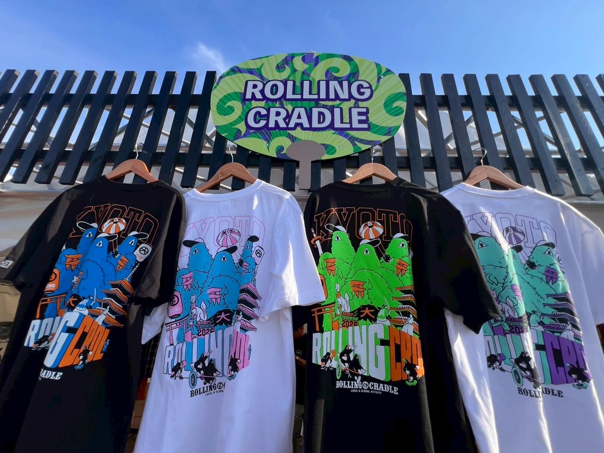 京都大作戦×ROLLING CRADLE コラボレーションロングT ROLLING CRADLE（ローリングクレイドル）ロリクレ on X: 