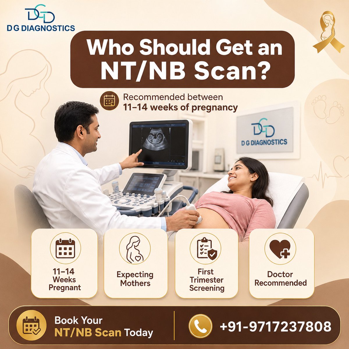 dgdiagnostics's tweet photo. #Pregnant? An NT/NB Scan is recommended for all women between 11–14 weeks of pregnancy. It helps assess early fetal development and supports screening for certain chromosomal abnormalities.
Book: +91 9717237808
#PregnancyCare #NTNBScan https://t.co/KROE5vxaM4