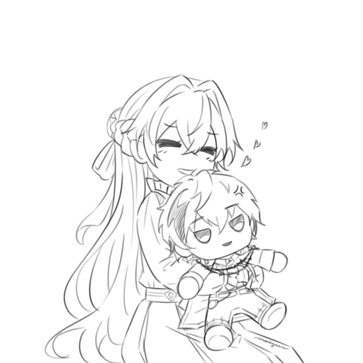 mxzyuu's tweet photo. ⛓️⌛️plushiiees (ﾉ´ヮ`)ﾉ*: ･ﾟ

old art repost !!
#ikevilFA
#ikemenvillains https://t.co/WCpa7MQuab