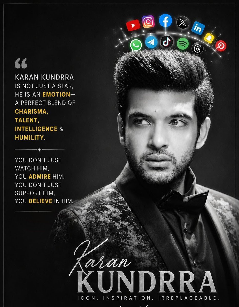 SameethaSamz's tweet photo. Good Day @kkundrra Bhai & All ❤️

𝐾𝑒𝑒𝑝 𝑆ℎ𝑖𝑛𝑖���𝑔 & 𝑆𝑡𝑎𝑦 𝐵𝑙𝑒𝑠𝑠𝑒𝑑💫 ♾️

May God Bless You & Your Loved Ones With A Happy Healthy Long Life With All Goodness & Protect From Negativity 🧿 Praying For The Success Of Your Ongoing & Upcoming Projects 🙏

#KaranKundrra #KKundrraSquad #TejRan