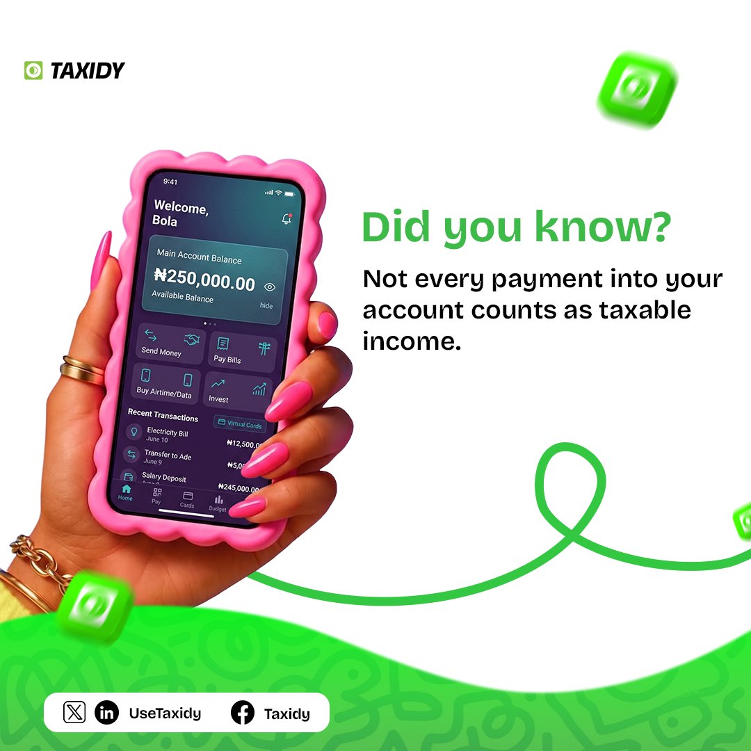 useTaxidy's tweet photo. You've been stressing over the wrong thing. Trust me.

NRS isn't going to tax every income that comes into your bank account. 

You just need to know which ones are exempt, so you can stop worrying about it. https://t.co/KhuY3kzFnC