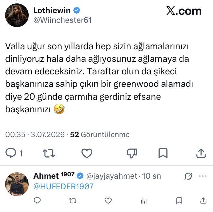 jayjayahmet's tweet photo. Giriş, gelişme ve sonuç 🤷🏻‍♂️ 

2010-2011 Şampiyonu şerefiyle FENERBAHÇE’dir! 

Nereye gittin çocuğum @Wiinchester61 https://t.co/bSqs5G6db6