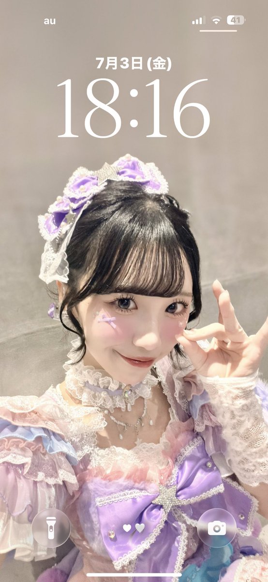 muun_c5's tweet photo. きゃわぽぴ衣装のみきさん可愛すぎて壁紙にした♡♡ https://t.co/8kJ3EoYwXe