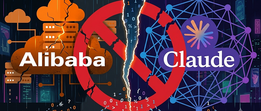 Chinazhidx's tweet photo. 🚨EXCLUSIVE:#Alibaba bans Claude company-wide

Employees must uninstall Anthropic products:
Claude models(Sonnet/Opus/Fable)+tools like Claude Code

Effective July 10

An internal source says it follows security concerns over Claude Code,flagged as high-risk after internal review https://t.co/ABUeL2ECrT