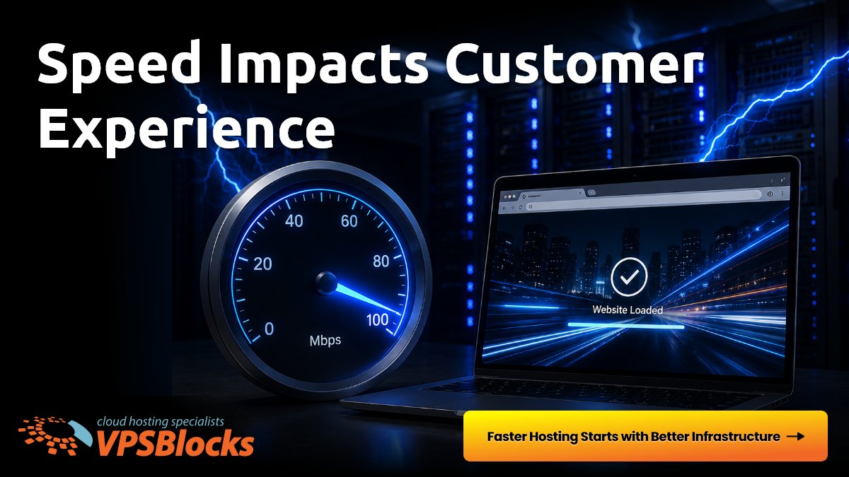VPSBlocks's tweet photo. If your website takes too long to load, customers notice.

Speed isn’t optional anymore. It is an absolute must. To give your site a better chance of better performance, why not host on shore, on local infrastructure. Your website visitors will appreciate the benefits! https://t.co/cdpO53RIrr