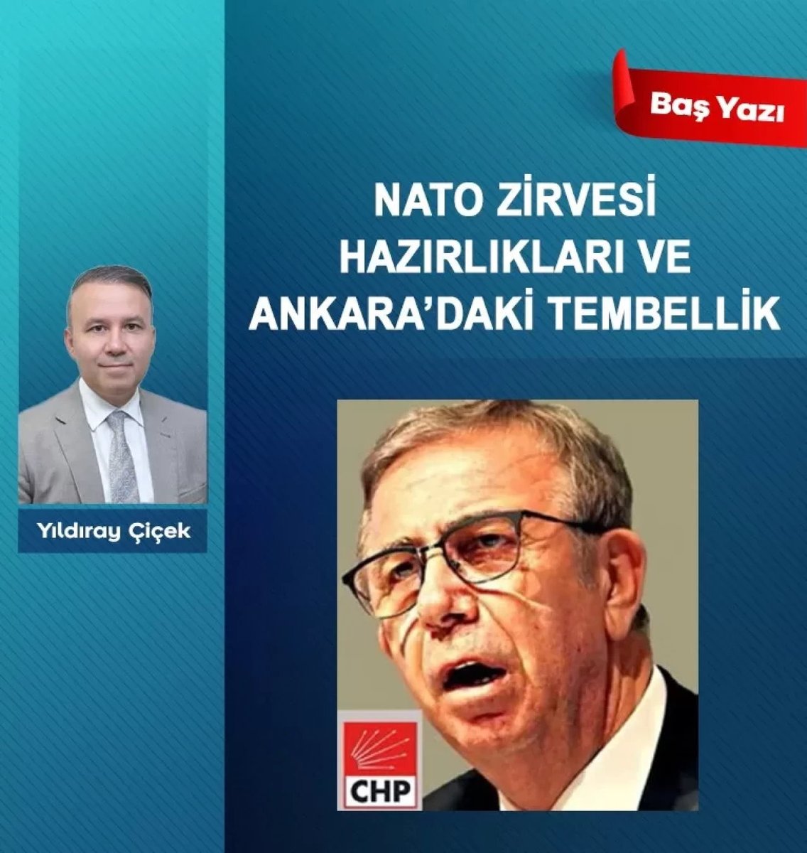 Yildiraycicek9's tweet photo. NATO ZİRVESİ HAZIRLIKLARI VE ANKARA’DAKİ TEMBELLİK

36. NATO Zirvesi, 7-8 Temmuz 2026 tarihlerinde Ankara’da düzenlenecek. NATO’ya üye 32 ülkenin devlet ve hükümet başkanları, 2026 NATO Liderler Zirvesi kapsamında Türkiye’de bir araya gelecek. Ev sahibi ülke olarak Türkiye, dünya liderlerini ağırlayacağı zirve öncesinde Ankara’daki hazırlıklarını yoğun bir şekilde sürdürüyor. Bu kapsamda güvenlik önlemleri alınıyor, trafik düzenlemeleri yapılıyor, ana arterlerde çevre düzenlemeleri gerçekleştiriliyor, yol kenarları yenileniyor, binalar boyanıyor ve kentin genel görünümünü iyileştirmeye yönelik çalışmalar yürütülüyor.

Ancak muhalif medya, bu hazırlıkları sert bir üslupla ve dalga geçerek eleştiriyor. Dünya liderlerini ağırlayacak önemli bir organizasyon öncesinde yapılan düzenlemeleri gereklilik olarak değerlendirmek yerine, küçümseyici ve aşağılık kompleksi içeren bir bakış açısıyla “gösteriş” olarak yorumluyor.

Özellikle Halk TV ve Sözcü TV’de bu yaklaşım belirgin şekilde öne çıkıyor.

Halk TV’den Ebru Baki ile Sözcü TV’den Serdar Cebe’nin yorumları, hazırlıkları küçümseyen bir çizgide ilerliyor. Bu eleştiriler, istemeden de olsa CHP’li Ankara Büyükşehir Belediye Başkanı Mansur Yavaş’ın 2019’dan beri Ankara’nın fiziki görünümü ve kentsel bakımına yönelik neredeyse hiçbir ciddi çalışma yapmadığını, uzun süredir süren tembelliği de gözler önüne seriyor.

Ankara’da uzun yıllardır birçok ana arterde sürücüler köstebek yuvasını andıran çukurlarla dolu yollarda ilerlemek zorunda kalıyordu.

Zirve öncesinde hükümetin koordinasyonunda yürütülen çalışmalarla yolların bakımı yapılıyor, bozulan bölümlere yeni asfalt seriliyor ve uzun süredir ihmal edilen eksiklikler giderilmeye çalışılıyor.

Mansur Yavaş’ın 2019’dan beri yapmadığı yol ve çevre düzenlemelerinin büyük bölümü, NATO Zirvesi nedeniyle neredeyse iki hafta içinde gerçekleştirildi. CHP medyası biraz da Mansur Yavaş’ın tembelliğini ve vizyonsuzluğunu görse, Ankara’nın şu anda çevre ve yol bakımı açısından bir kazanç içine girdiğini de fark edecektir.

32 ülkenin devlet ve hükümet başkanları Türkiye’ye gelecek, dünyanın gözü ve kulağı Ankara’da olacakken, misafir karşılamanın adabında yapılan hazırlıklar neden böyle aşağılanıyor?

Halk TV’den Ebru Baki’nin, Sözcü TV’den Serdar Cebe’nin evine bir misafir geleceği vakit onlar da günler öncesinden evlerini temizlemiyor, toparlamıyor ve misafirlerini ağırlamak için çeşitli hazırlıklar yapmıyor mu?

Büyük uluslararası etkinlikler (NATO Zirvesi, Olimpiyat Oyunları, G20 Zirvesi vb.) öncesi birçok ülkede bu tür “görüntü düzeltme” operasyonları yapılır. Örneğin 2025 yılında Hollanda’da (The Hague) düzenlenen NATO Zirvesi öncesinde ormanlardaki evsiz kampları temizlenmiş, insanlar zorla uzaklaştırılmıştı. Zirve bittikten sonra geri döndüklerinde çadırları yoktu; sadece kupon verilmişti. ABD’de de yıllardır benzer hazırlıklar uygulanmakta olup Trump döneminde daha da görünür hâle gelmiştir.

Türkiye’nin kalitesiz muhalefeti ve onun medyası “laf olsun” diye muhalefet malzemesi arıyor. Biraz da kendi ellerindeki belediyelerdeki tembelliği sorgularlarsa daha gerçekçi davranmış olurlar.

2019 yılından beri Ankara’da biriken çevre kirliliği ve bakımsızlık, NATO Zirvesi sayesinde düzeltiliyor. CHP medyası zirve hazırlıklarını üzerinden hükümete çukur kazmaya çalışırken, aslında Ankara’daki CHP’li Belediye Başkanı Mansur Yavaş’ın bugüne kadar sergilediği tembelliğini daha da çok tartışılır hâle getirdi.

NATO Zirvesi'nin ardından Ankara'nın temel meseleleri konusunda hükümetin de belediyenin de üzerine düşen sorumluluklar varsa bunları yerine getirsin. Ancak hiçbir gelişme ve hiçbir gündem, Mansur Yavaş'ın tembelliği ve vizyonsuzluğu yönündeki eleştirileri gizleyemez.

https://t.co/R7vbedaWLR