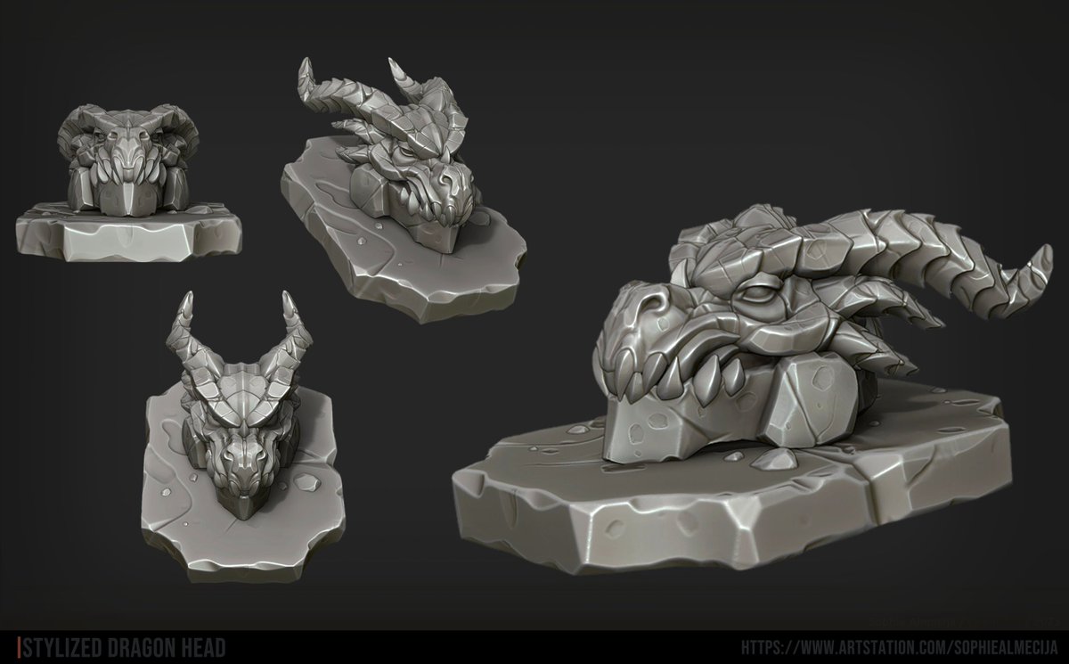 Okahishin's tweet photo. Some clay renders that remain among my favorites
Each sculpt carries a small detail or intention I still enjoy to this day
Hope you like them as well ^0^/
.
#3DArt #GameArt #GameDev #ZBrush #DigitalSculpting #PropArt #EnvironmentArt #StylizedArt #ArtStation https://t.co/Q9341dwYW5