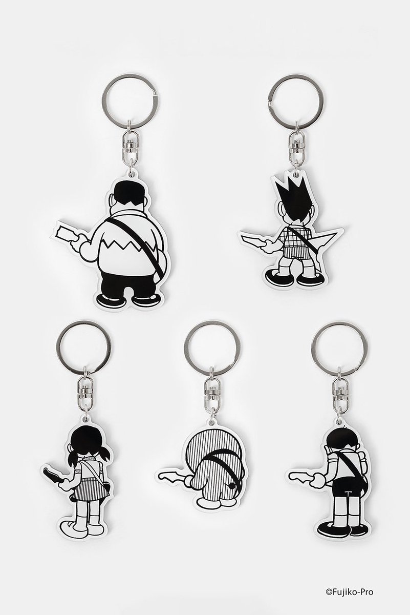 LAD MUSICIAN × ドラえもん　ACRYLIC KEYRING セット RE STOCK 7/4（土）より DORAEMON / LAD MUSICIAN ACRYLIC KEYRING 5型