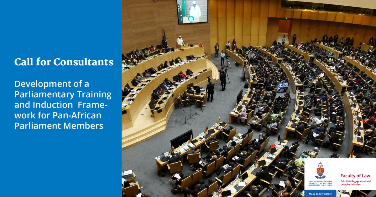 CHR_HumanRights's tweet photo. [Call for Consultants]  

@CHR_HumanRights, @UPTuks, in partnership with the @AfrikParliament and @osfsa, seeks consultants to develop a Parliamentary Training & Induction Framework for @AfrikParliament members.  

Application deadline: 24 July 2026  

🔗For more information and application please visit: https://t.co/bZWSEoqA7z

#PAP #AfricanUnion #Agenda2063 #Governance #HumanRights #ConsultancyOpportunity