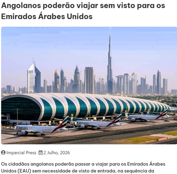 pedrocastrofly's tweet photo. Dubai sem visto: nova rota da #TAAG ganhou um concorrente inesperado
O voo semanal #Luanda-#Guangzhou poupa umas horas...mas a escala no Dubai oferece umas mini-férias sem burocracias.
De repente, a opção "mais demorada" ficou muito mais tentadora. 😄
#angola #emirates https://t.co/LfIRhC5Svg