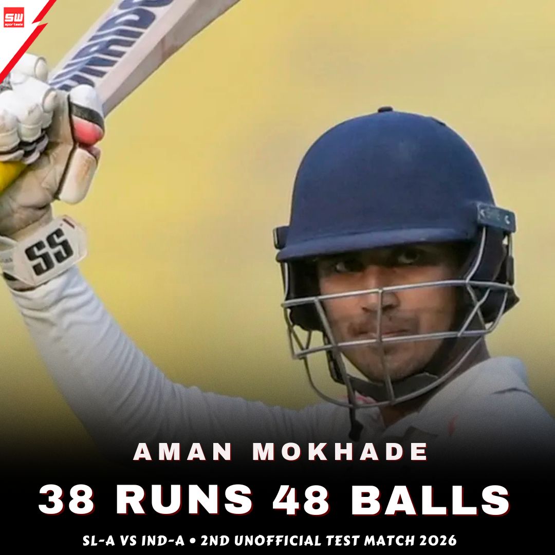 mysportswiz's tweet photo. A SOLID START FROM AMAN MOKHADE!
Aman Mokhade played a composed knock of 38 runs off 48 balls for India A in the 2nd Unofficial Test against Sri Lanka A.
https://t.co/7Wm3X0Tlrs
#TeamIndia #ShubmanGill #TestCricket #INDvsSL #ApolloTyres #Cricket #CricketFans #Sportswiz https://t.co/BG3Iqwhgso