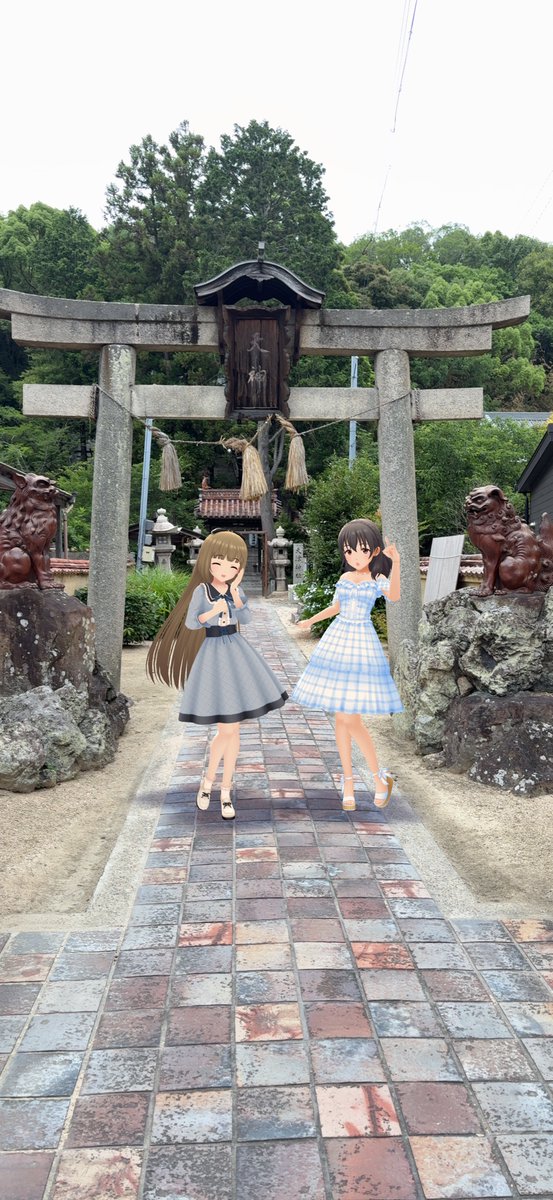 Jodo3987's tweet photo. 今日は芳乃さんの誕生日です♪あとでお煎餅とお茶を用意しますね♪
これからも芳乃さんと２人で、山紫水明として舞台を彩っていきたいです♪
#6時15分は肇の時間
#依田芳乃誕生祭2026
#依田芳乃生誕祭2026
#デレステAR #藤原肇 #依田芳乃 https://t.co/tzcuxXFgJL