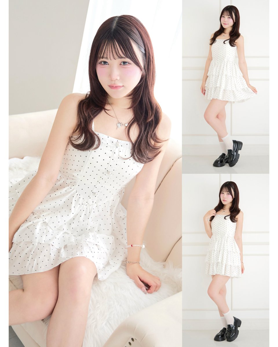wsc____ss's tweet photo. 【ALLuRing ChaRm】

🖤Check Tiered Mini Cami Dress🖤

3段フリルがガーリーで可愛いこの夏優勝のキャミワンピ♡̴⟡.˚
フロントはゴールドボタンがゴージャスな上品さを...🐈‍⬛