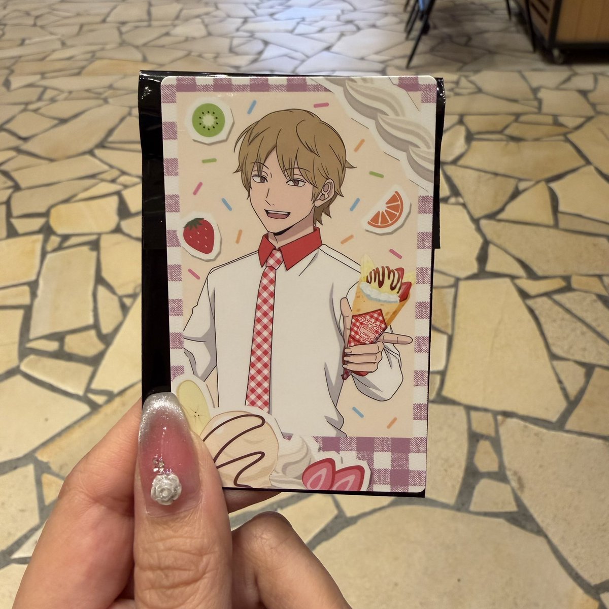 m__khrt's tweet photo. 【交換】ワールドトリガー ワートリ マリオンクレープ コラボ

譲：
特典 ステッカー 烏丸
コースター 太刀川★
ポラショ 出水

求：
同種 空閑

出先の為IDなし。現在池袋におります。★を含めて纏めて交換できる方優先。手渡し>郵送。検索からもお気軽にお声掛けください。 https://t.co/6RFnJ32LDM