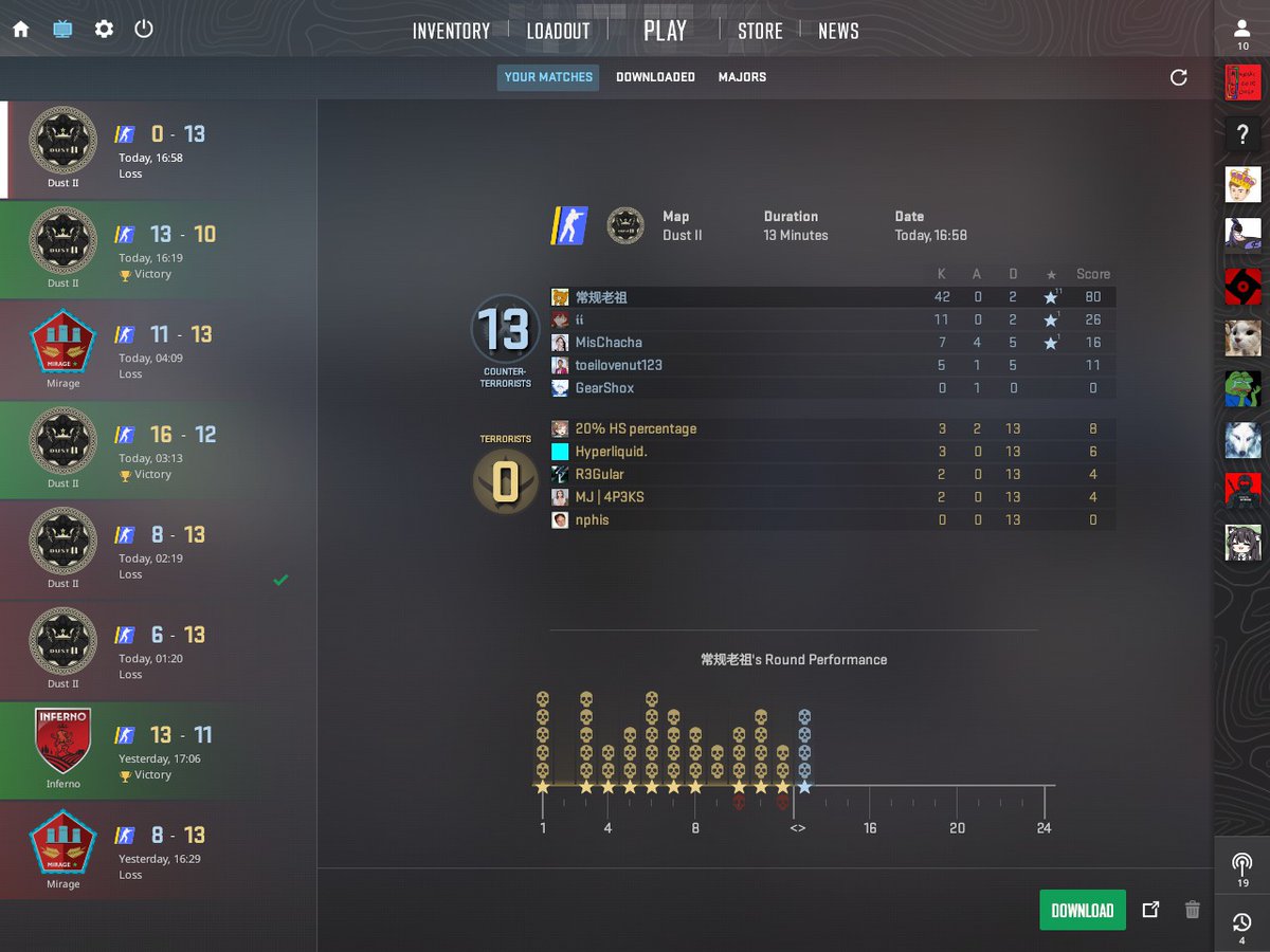 Nph1s's tweet photo. The state of your anti-cheat is a joke @valvesoftware @CounterStrike https://t.co/N5tY3MmMUY