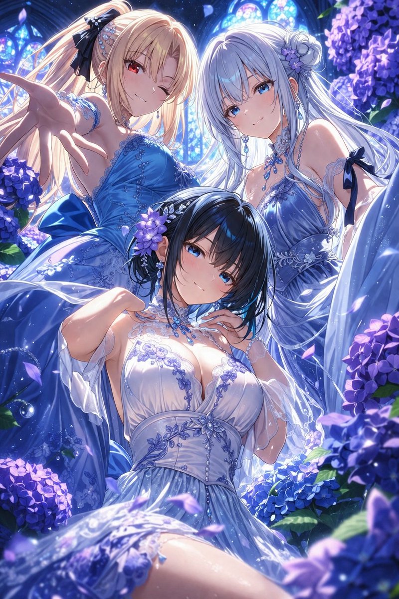 7月初旬の夜会に参加してね！】に参加させていただきます✨️ 初日は