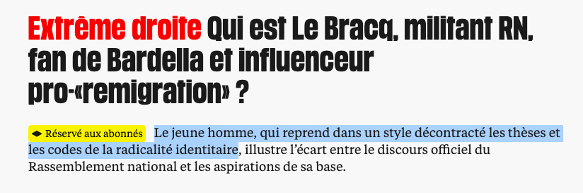 OuiCerCelia's tweet photo. Vous allez le faire dès qu'un faf en costume va apparaître à la TV ? C'est épuisant je le cache pas. https://t.co/9HmypHRjJh