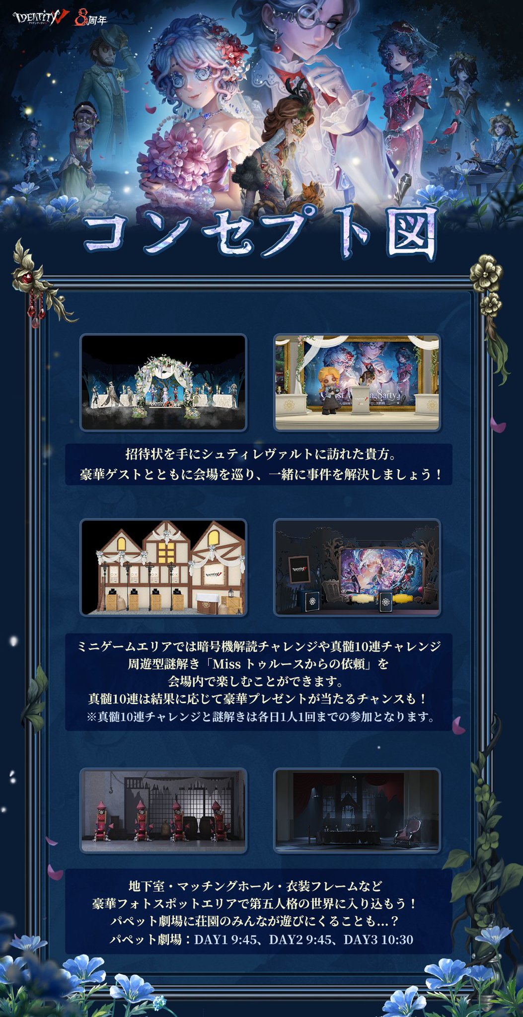 第五人格 IJL 8周年 公式物販 購入特典 カード 歯医者 第五人格 IJL