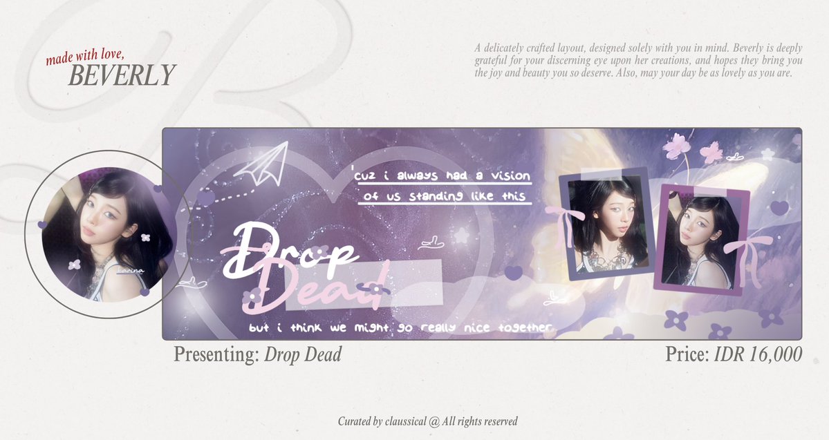 claussical's tweet photo. 🔮 . . . / #bealanja — please help me to repost? merci! 🌸✨

bebe punya 4 ready stock layout dreamy drop dead muse karina, ningning, giselle dan winter aespa dari teaser photo terbaru mereka kiss n tell yang bisa langsung dijemput ya~ https://t.co/Bt1TJSXTxc