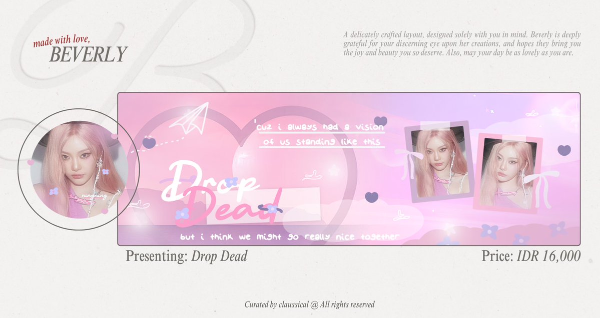 claussical's tweet photo. 🔮 . . . / #bealanja — please help me to repost? merci! 🌸✨

bebe punya 4 ready stock layout dreamy drop dead muse karina, ningning, giselle dan winter aespa dari teaser photo terbaru mereka kiss n tell yang bisa langsung dijemput ya~ https://t.co/Bt1TJSXTxc