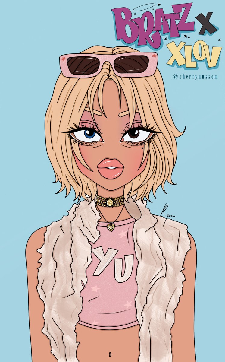 cherryuussom's tweet photo. so... i've drawn XLOV as Bratz dolls ᨳଓ
#XLOV #XLOVfanart #Bratz https://t.co/zCEU44nYi7