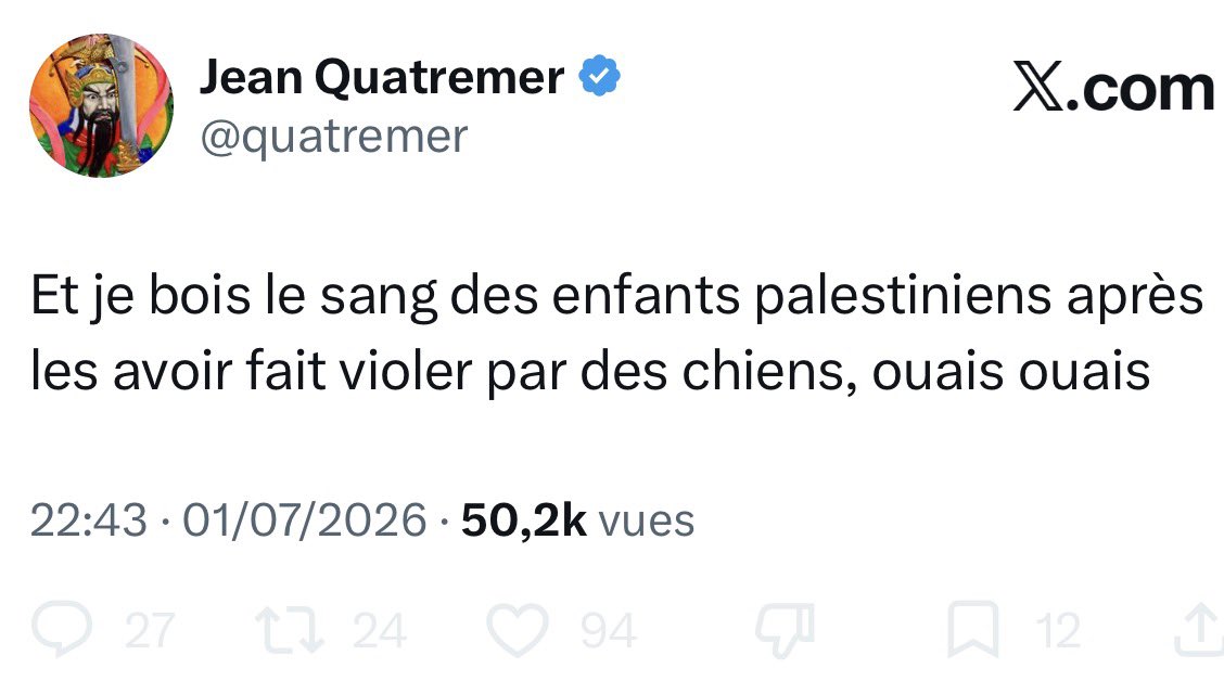 realmarcel1's tweet photo. Il arrive à faire pire chaque jour alors que c’est surhumain… https://t.co/Fq56asyCre