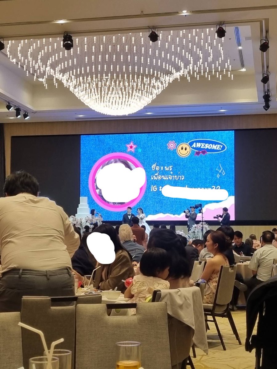 pcp_workspace's tweet photo. ล่าสุดค่ะ งานแต่งเพื่อนสนิท “ผู้ชาย” ย้ำ ผู้ชายค่ะ

มันและเมียมันเล่นเอาประวัติ+โปรไฟล์ขึ้นจอพร้อมไอจีให้เลย

คือขายให้ บังคับฮาร์ดเซล

จ้ะ อีเว้น อึ้งกันยกกลุ่มค่ะ

หนีไม่ได้ เพื่อนเล่นประกาศชื่อออกไมค์ เลยรอตอนถ่ายรูปแล้วสหบาทาทีหลังค่ะ https://t.co/r6nZwQ0nXV
