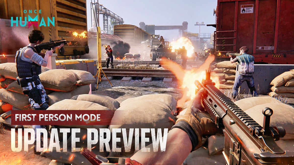 OnceHuman_'s tweet photo. 〓Once Human First Person Mode is Finally Here〓

Dear Metas,

Since the launch of Once Human, we have consistently received a lot of feedback and anticipation regarding the "First Person Mode." As developers and also as players, we deeply understand everyone's desire for this perspective.

After the version update on July 9(PT), first person mode will be officially added to the basic controls. Metas can continue to use the first person perspective in more core gameplay modes, experiencing Nalcott adventures that feel closer and more immersive.

Here's a quick overview:
I. First Person Mode Supported Range
II. First Person Melee Experience
III. Weapon Inspection
IV. Mode Switching Methods

🔗 Check out the full First Person Mode details here:
https://t.co/fjbuz8hfRd

Once Human Development Team

#OnceHuman #ConsoleTestLiveNow #OH2NDANNIVERSARY