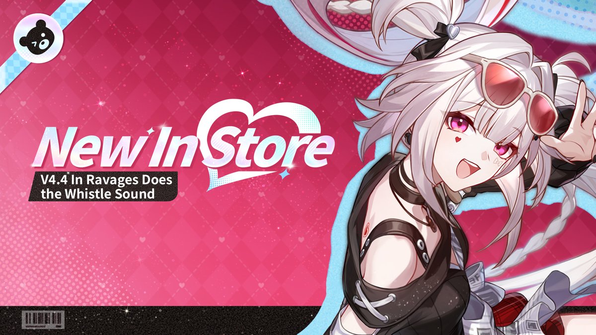 honkaistarrail's tweet photo. Store Update | V4.4 In Ravages Does the Whistle Sound
In Version 4.4, Sparxie's brand-new Outfit "Candy-Coated Waves" will be available in the in-game Store! Super value bundles will also be available for a limited time! Additionally, new items such as a pet and Trailblaze Fashion will be added to the "Gift of Stardust" Exchange Shop!

Learn more:https://t.co/qHQHUf0KBs

#HonkaiStarRail #StarRail