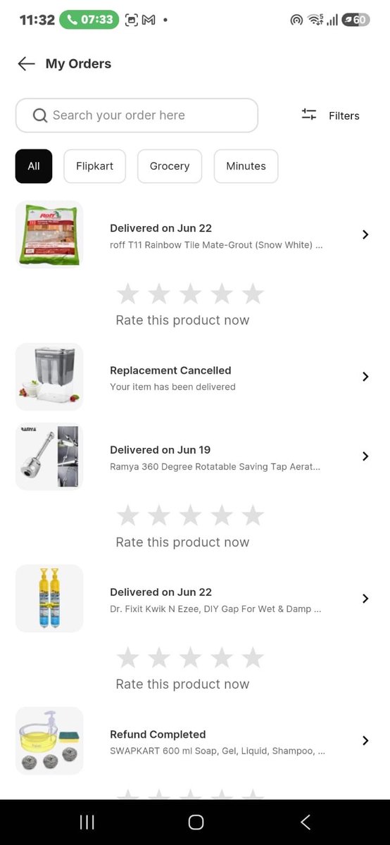mkhanfaiz's tweet photo. @flipkartsupport @Flipkart please don’t fool  us 
First you dispatch wrong item then we create return you cancel it from your side  after return date closed
Please don’t fool us ,after 16 days my order not complete https://t.co/IWF0WReBQ1