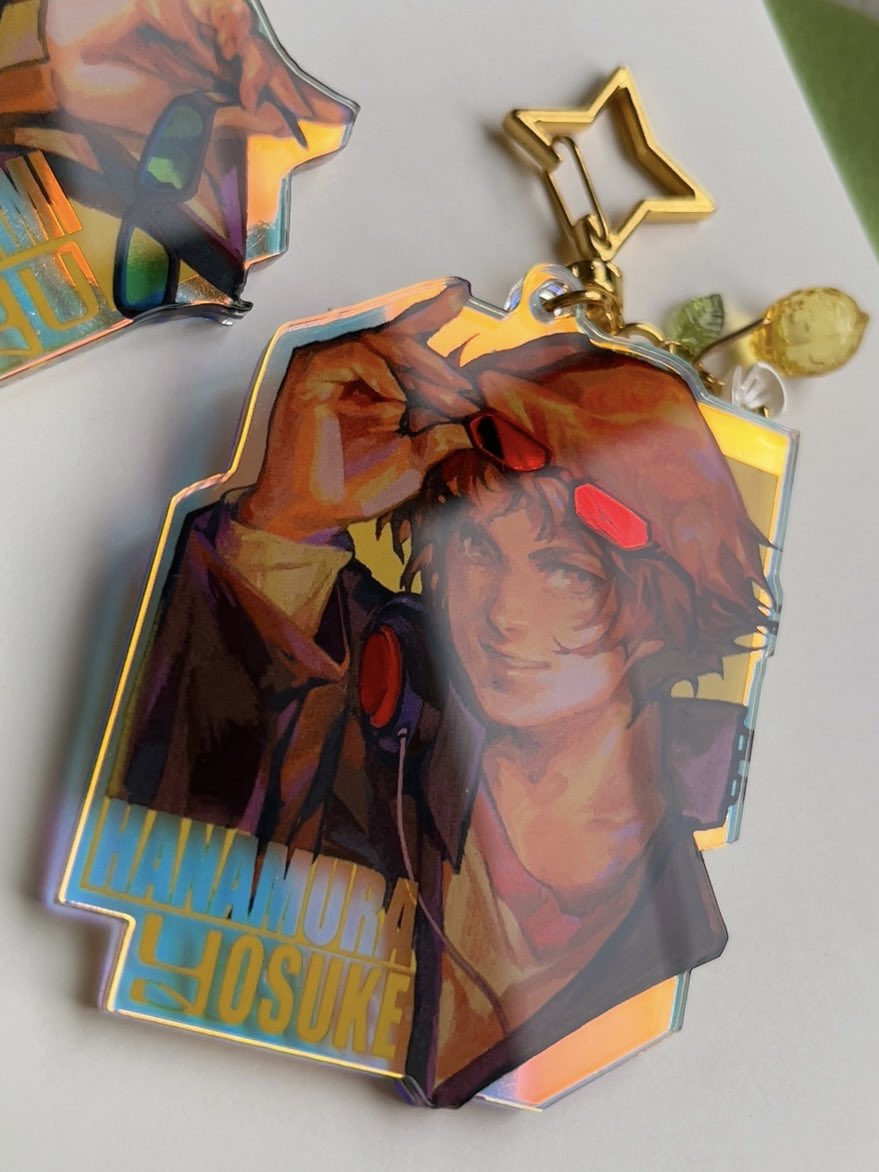 gintci's tweet photo. i made them into keychains a while back, their glasses glisten hehe #主花 #souyo https://t.co/Yj9Z2sE4BC