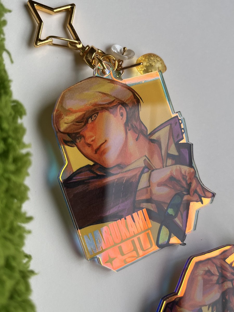 gintci's tweet photo. i made them into keychains a while back, their glasses glisten hehe #主花 #souyo https://t.co/Yj9Z2sE4BC