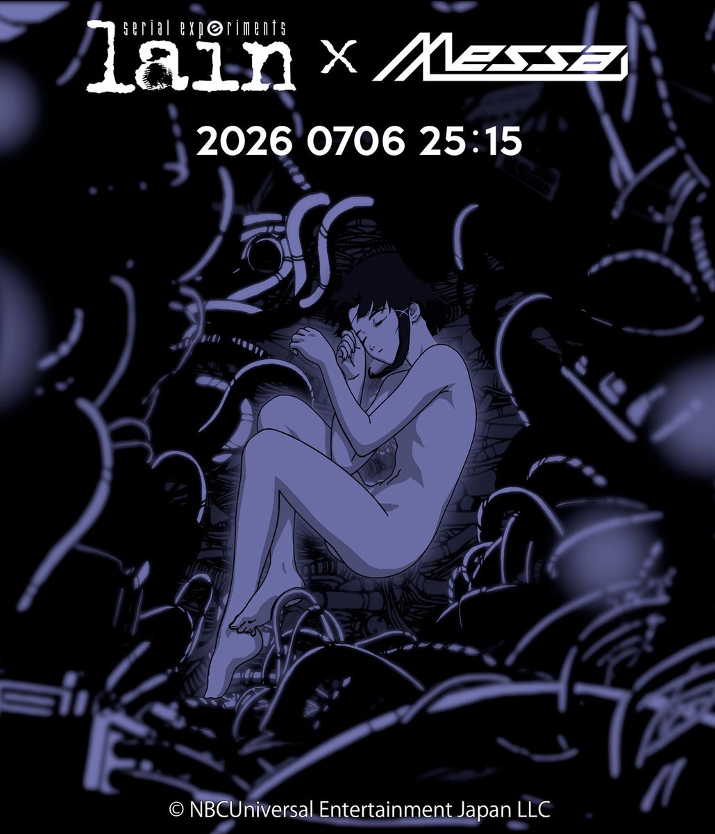 messa_store's tweet photo. coming soon.......

#SerialExperimentsLain #Lain28th #預言を実行せよ #fulfilltheprophecy #messastore #メッサストア
https://t.co/LFz85xMZyB https://t.co/4f5iz7RHkL