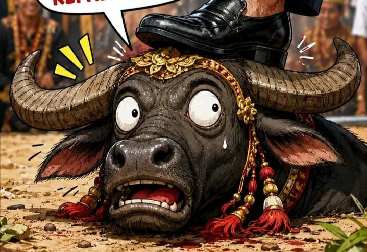 ade206's tweet photo. Terkini .
Ada kabar terbaru .
survey internal si banteng sudah keluar .
Hasilnya 
Ambrollll.   7 % an 
Ck ck ck 
Gimana 2029
Saran buat si NENEK.
Sebelum hancur tuh partai .
MUNDUR saja digantikan kader muda. Kan banyak 
LEGOWO NEK .
🤣 https://t.co/p7pHO3k5i0