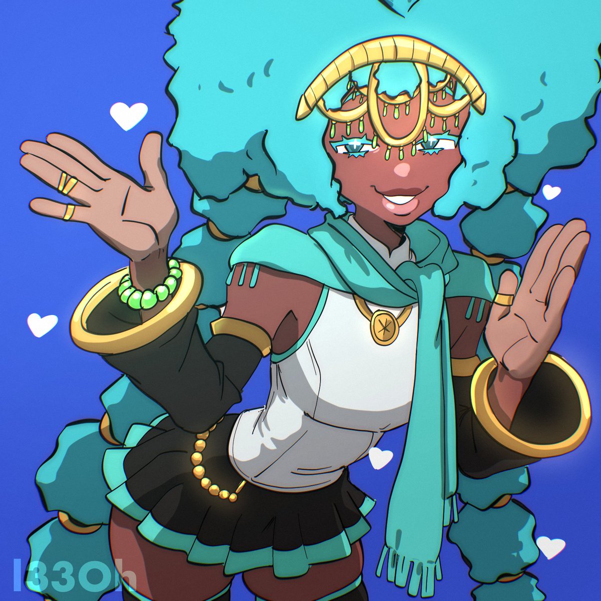 l33oh's tweet photo. Djibouti Miku 🇩🇯 

 #54mikus https://t.co/OuZVWM1fgm