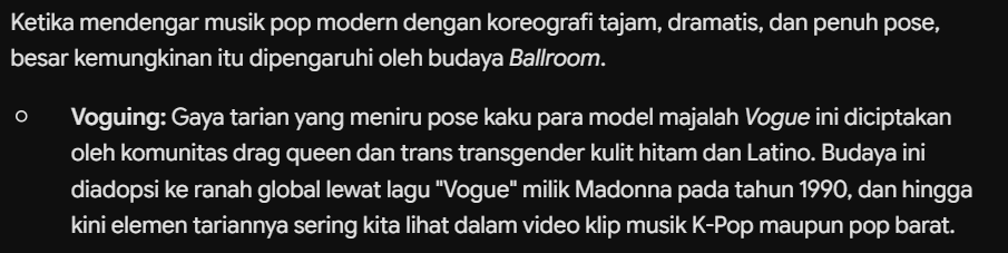 Anackanack's tweet photo. @RanoTarnoAjah @regressiO_On Kalau emang yang dimaksud itu adalah "Budaya LGBTQ" itu lebih merujuk budaya atau history yang sudah diciptakan oleh komunitas ini.

Nah, ada beberapa hal itu memang sangat kuat dipengaruhi oleh budaya komunitas ini. Ada genre musik, fashion dan kecantikan, dll. https://t.co/OOv1p41YAr