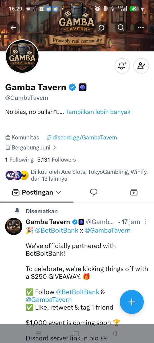 najjaeger's tweet photo. @GambaTavern @BetBoltBank Appreciate this thoughtful opportunity

@eddyEXO 
@yogiXwin https://t.co/uTmvj1fKI3
