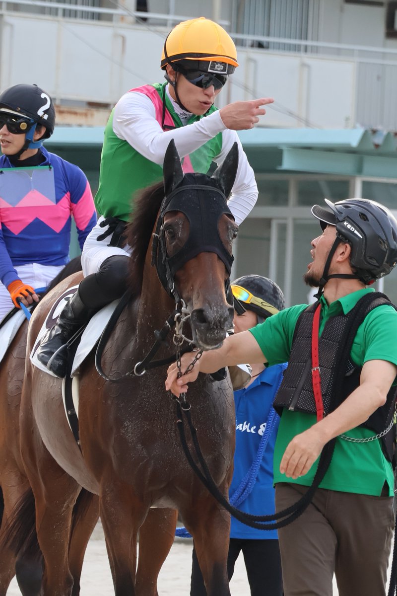 阪神アーバン競馬】園田競馬 8Rは、山本咲希到騎手が、本日3勝目
